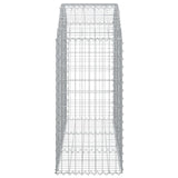 Arched Gabion Basket 150x50x100/120 cm Galvanised Iron 153455