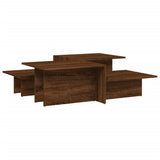 Coffee Tables 2 pcs Brown Oak Engineered Wood 3216160