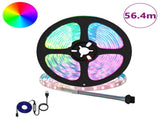 LED Strip 12 pcs Black and Transparent 4700 mm 3429129