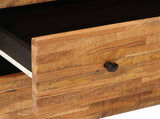 Storage Sideboard Brown 60 x 33 x 75 cm Solid Mango Wood 4018299