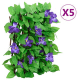 Artificial Ivy Trellis Expandable 5 pcs Green 180x20 cm 366573
