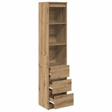 Highboard Artisan Oak 37.5x35x180 cm Engineered Wood 861669