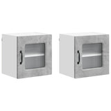 Dishwasher Panel Kalmar 2 pcs Concrete Grey 40 x 31 x 40 cm 884481