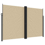 ZNTS Retractable Side Awning Beige 220x1000 cm 4004780