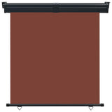 Balcony Side Awning 165x250 cm Brown 48435