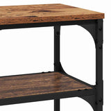 Console Table Old Wood 100 x 30 x 75 cm Engineered wood 883540