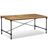 Dining Table Solid Mango Wood 180 cm 243993