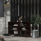 Sideboard Smoked Oak 103.5x35x70 cm Engineered Wood 813185