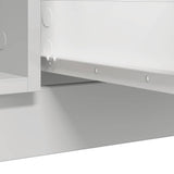 Sideboard with Drawers White 100.5x35x98.5 cm Engineered Wood 3328453