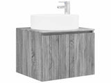Bathroom Cabinet Set 5 pcs Grey Sonoma Engineered Wood 3406556