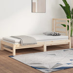 ZNTS Pull-out Day Bed without Mattress 2x cm 3108612