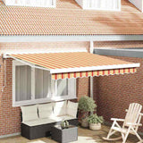Awning Yellow and Orange 350 x 250 x 165 cm 3330262