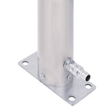Garden Water Column 100 cm Stainless Steel Round 364503