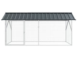 Bird Cage Anthracite 227 x 112 x 141 cm Galvanised Steel 4100924