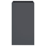 Planter Anthracite 42x38x75 cm Steel 841579