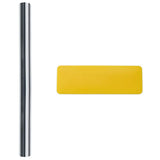 Solar Films 5 pcs Static Reflective Effect Silver PVC 3208994