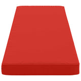 2-Piece Bench Cushions VUGHT 2 pcs 100% Polyester Red 951335