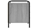 Bedside Cabinet 2 pcs Grey Sonoma 48 x 36.5 x 60 cm 8013537