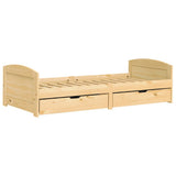 Day Bed with 2 Drawers without Mattress "IRUN" 90x200 cm 3185207