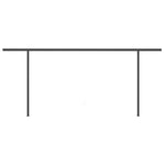 ZNTS Manual Retractable Awning with Posts 5x3.5 m Anthracite 3070259