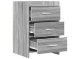 Sideboard Grey Sonoma 40 x 36 x 80 cm Engineered Wood 8011064