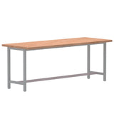 Desk Top 150x55x2.5 cm Solid Wood Beech 356095