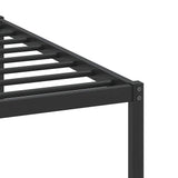 Bed Frame without Mattress Smoked Oak 183x203 cm Engineered Wood 4106747