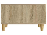 Coffee Table Sonoma Oak 49 x 50 x 40 cm Engineered Wood 894737