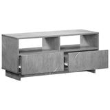 TV Stand 90 x 34.5 x 40 cm Concrete Grey Engineered Wood 8011471