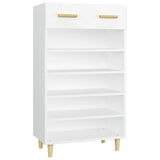 Shoe Cabinet White 60x35x105 cm Engineered Wood 812780