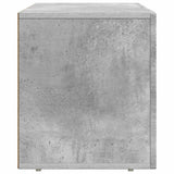 TV Cabinet Concrete Grey 80 x 35 x 40 cm Engineered Wood 891277