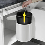 ZNTS Hailo Cupboard Bin Compact-Box Size M 15 L White 3555-001 415440