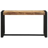 Bench 80x35x45 cm Solid Rough Wood Mango 4015979