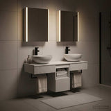 Bathroom Cabinet Set 5 pcs White Engineered Wood 3406287
