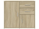 Sideboards 2 pcs Sonoma Oak 60x31x70 cm Engineered Wood 3276562