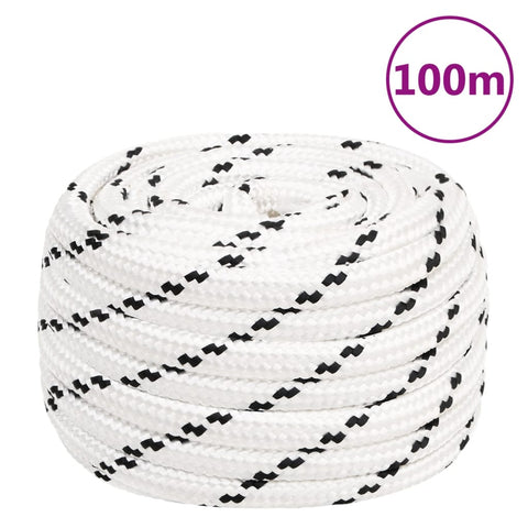 Work Rope White 16 mm 100 m Polyester 152785