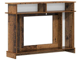 Fireplace Surround Old Wood 102 x 26 x 100 cm Engineered Wood 8006649