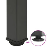 Coffee Table Legs 4 pcs Anthracite 42-44 cm Steel 4012466