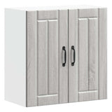 Kitchen Wall Cabinet Lucca Grey Sonoma Engineered Wood 853823