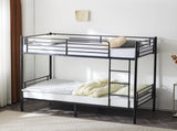 Twin Over Twin Bunk Bed for Kids Teens Adults, Heavy Duty Metal Bunk Bed with 72202753