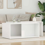 Coffee Table Set 2 pcs White Engineered Wood 8000260
