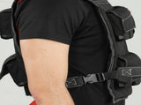20KG Adjustable Weighted Vest, Running Weight Vest, with 30 Metal Weights, Reflective Strips, for T3398P376796