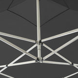 Professional Folding Party Tent with Walls Aluminium 3x3 m Anthracite 45488