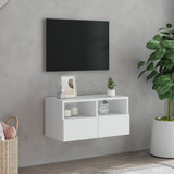 TV Wall Cabinet White 60x30x30 cm Engineered Wood 836854