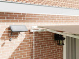 Retractable Awning Beige 450 x 350 cm Fabric and Aluminium 3331130