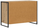 Side Cabinet Artisian Oak 79 x 36 x 75 cm Engineered Wood 886605