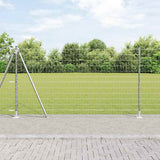 Welded Wire Fence with Concrete Base 25 x 1.2 m 3351032