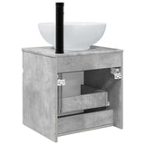 Wall-mounted Sink Vanity Concrete Grey 49 x 44.5 x 66.5 cm 890605