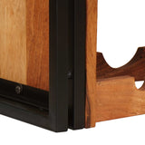 Wine Rack Brown 80 x 45 x 33 cm Solid Acacia Wood 4104758