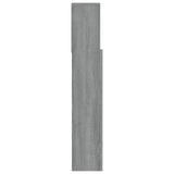 Headboard Cabinet Grey Sonoma 180x19x103.5 cm 817256